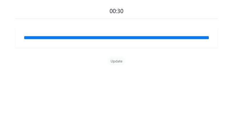 jQuery & bootstrap timer countdown