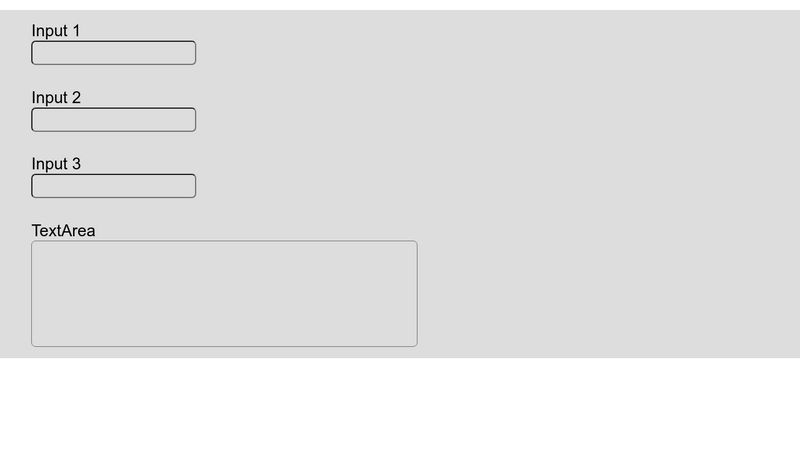 Html Form Input Box Size