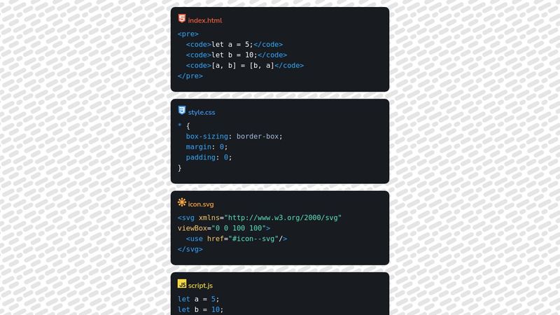 UI Code Snippets