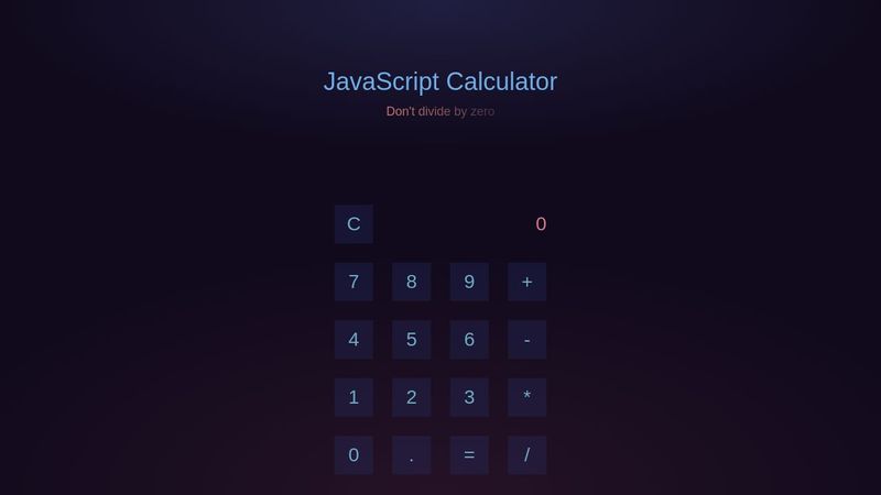 Project Java Calculator