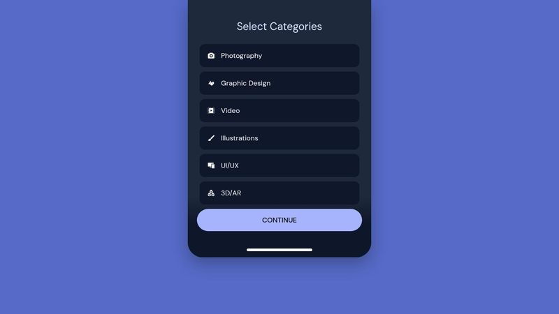 Selector Ui | button UI design