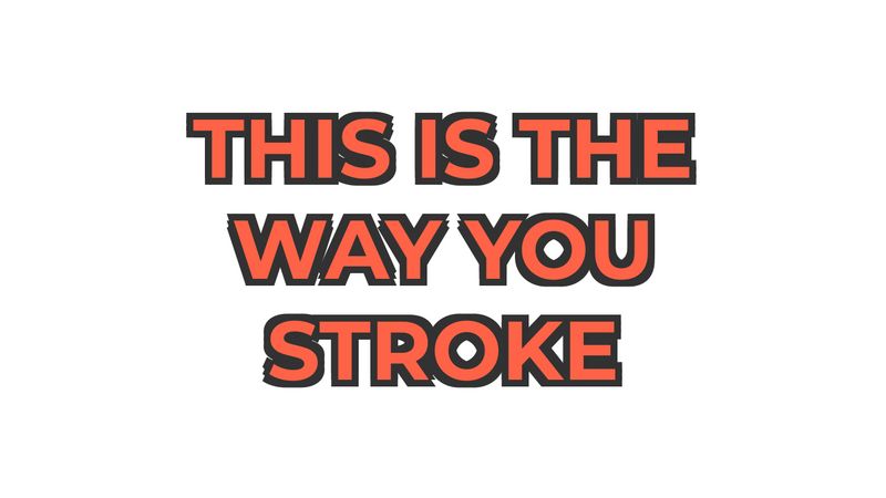 the-way-to-stroke-text