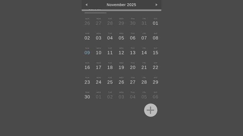 [Prototype] Event Calendar Widget With Add Event Form