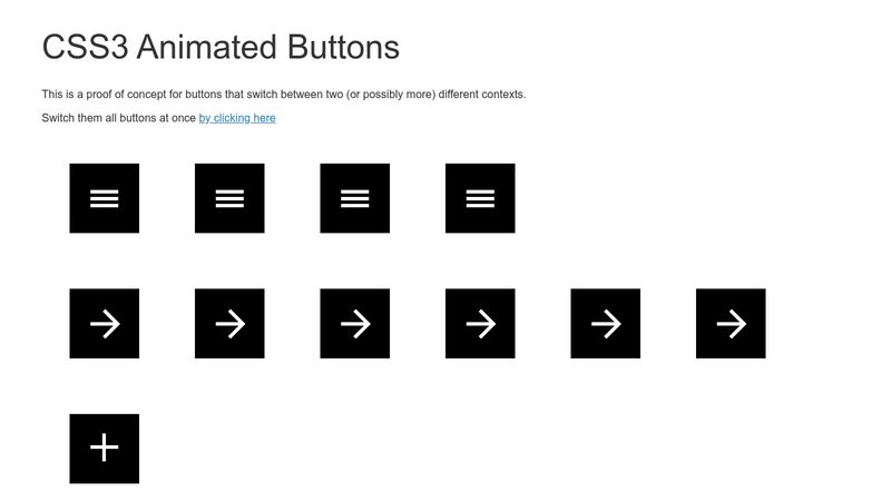 CSS3 Animated Buttons