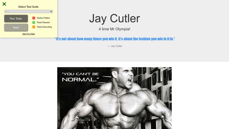 Jay Cutler's In 2010 - Muscle Base