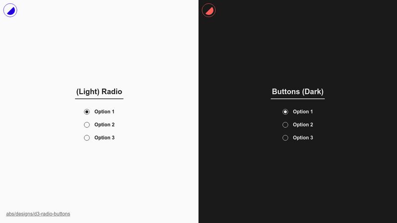 CSS Only: Custom Radio Buttons