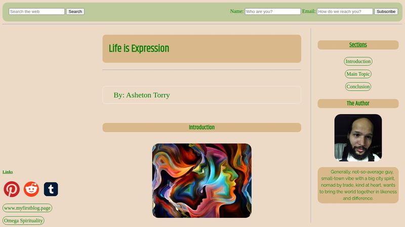 Exercise Layout HTML