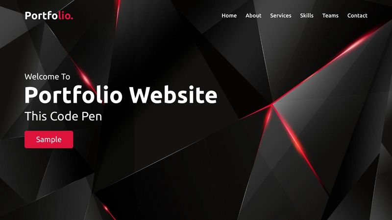 CodePen - Website Portfolio