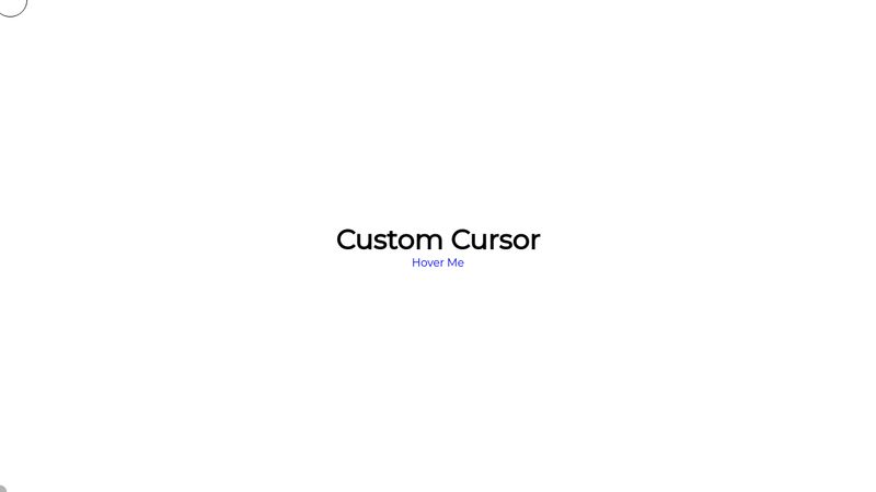 How to Create a Custom Cursor in React