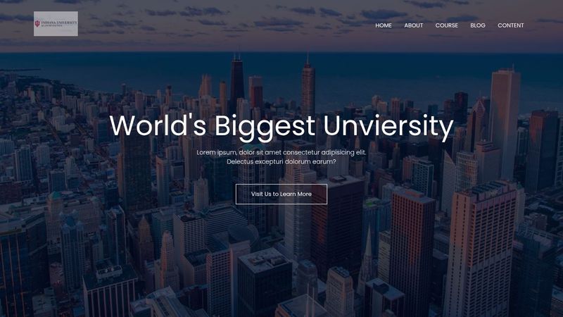 HTML & CSS | Full Responsive Website Design Home