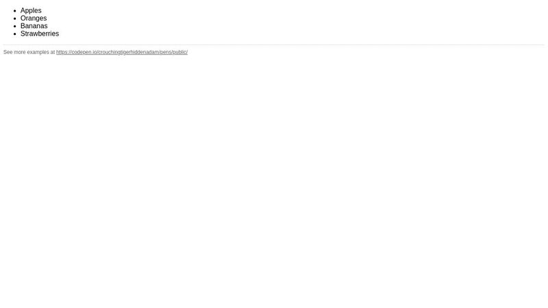 *Sortable List using JavaScript Drag and Drop API