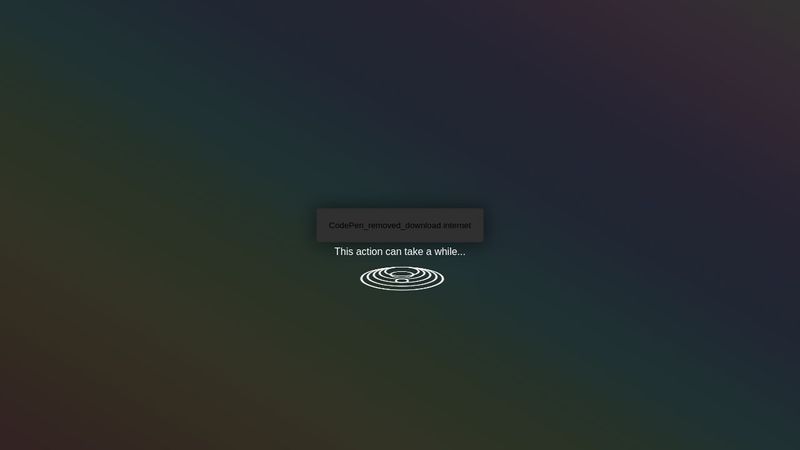 Loading animation wave