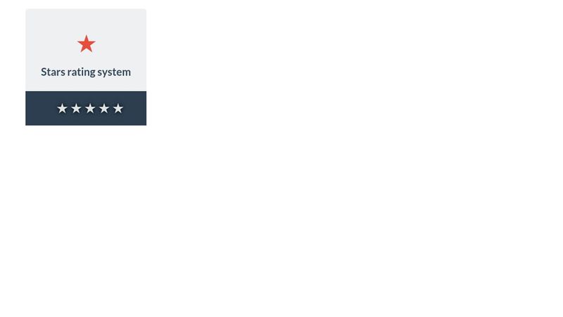 Full css3 only colorful star ratings \w inputs