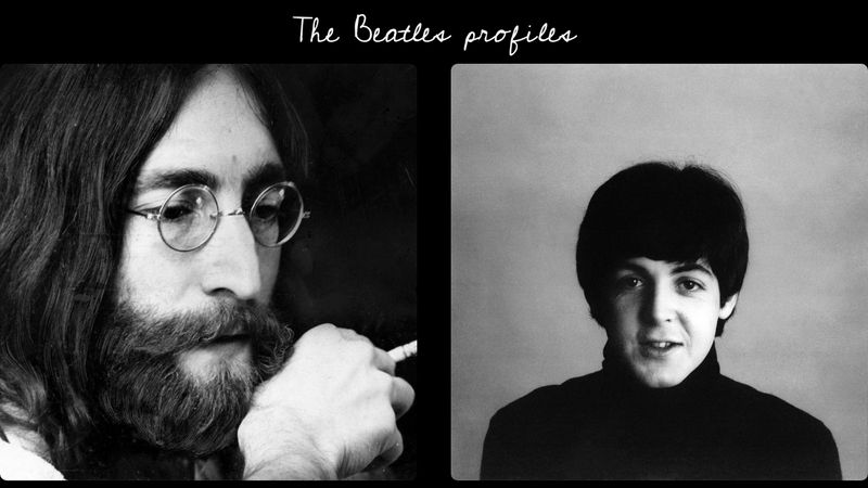 The Beatles Profiles - CSS Animation