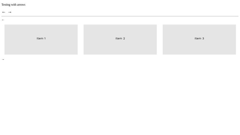 Slick Slider with arrows