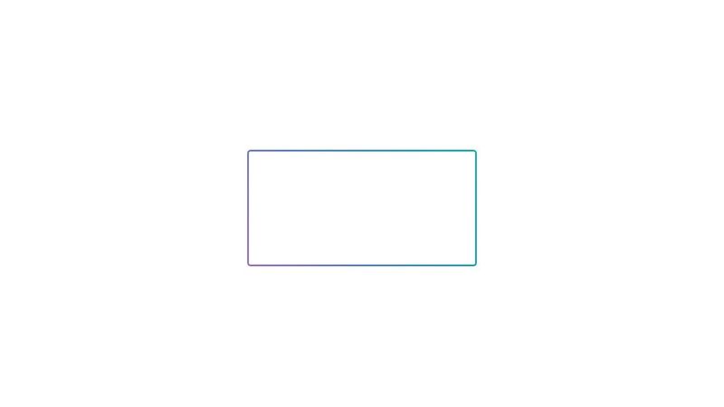 Animated CSS Gradient Border
