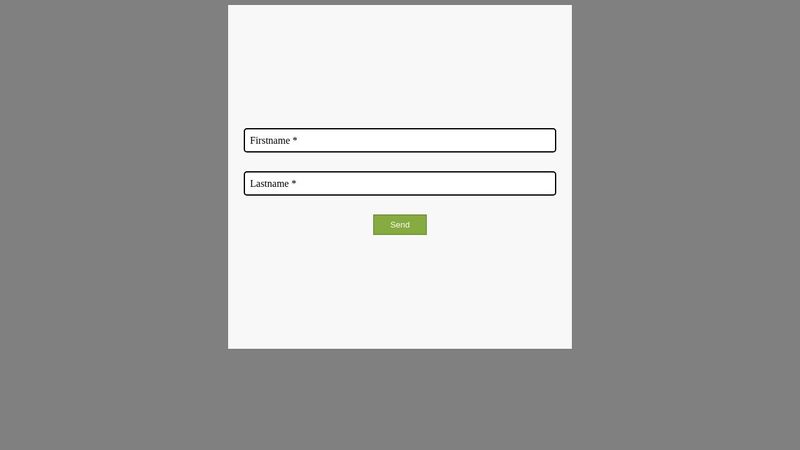 Tutorial: Form - Label Styling