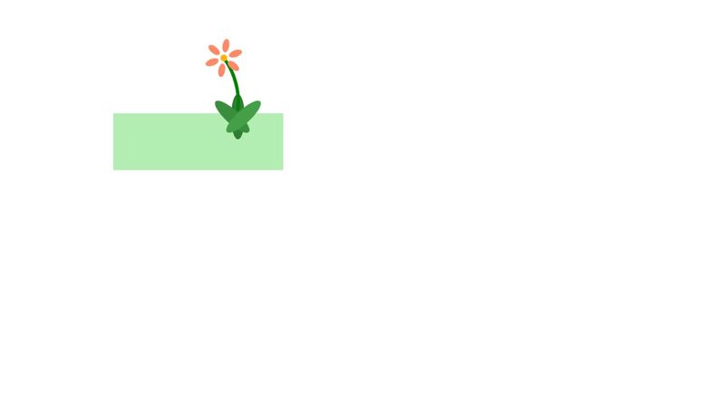 CSS flower