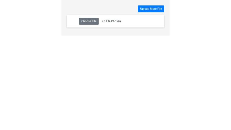 Bootstrap 4 File Upload With Preview