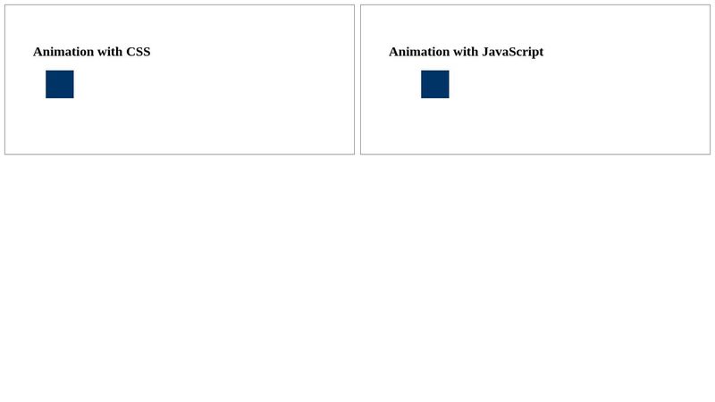 Animations Showdown: HTML/CSS vs. JavaScript Implementation