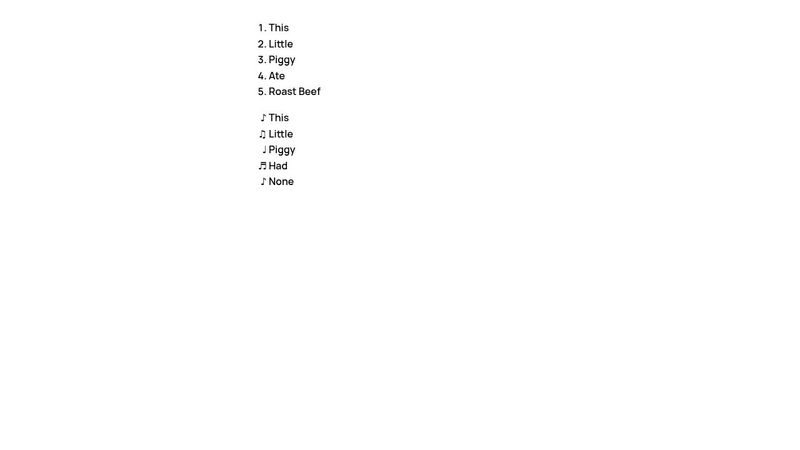 custom-list-symbols
