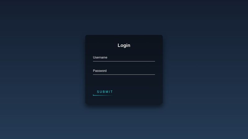 Login page Using HTML and CSS
