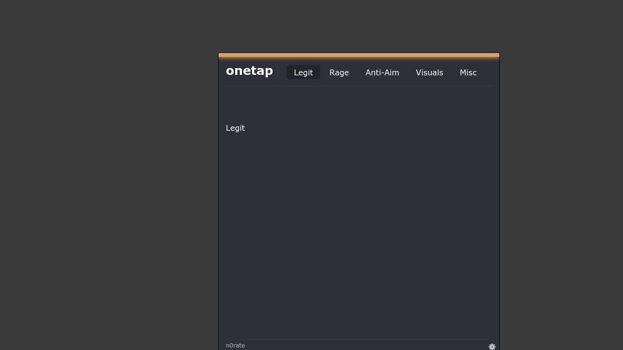 simple onetap.com loader