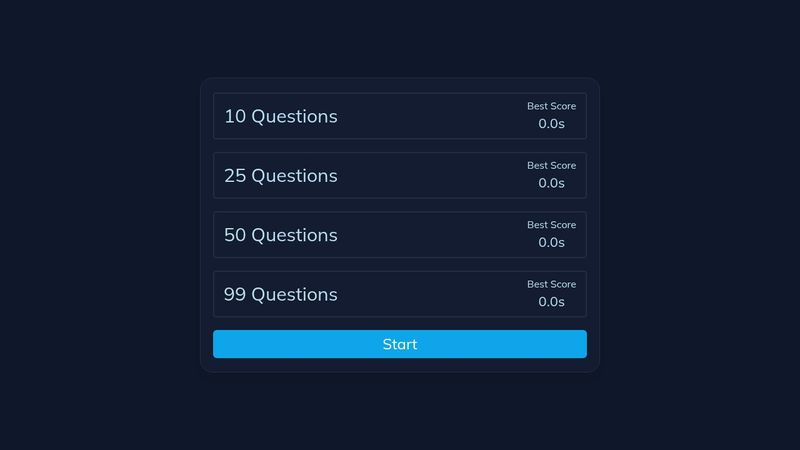 051 Math Sprint Game
