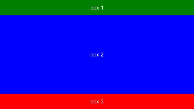 Flexbox Fill Vertical Space 100 Height