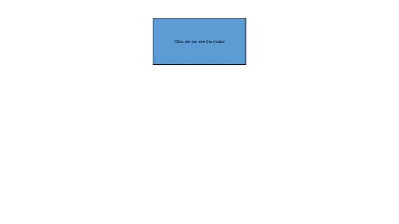 Modal (React js)