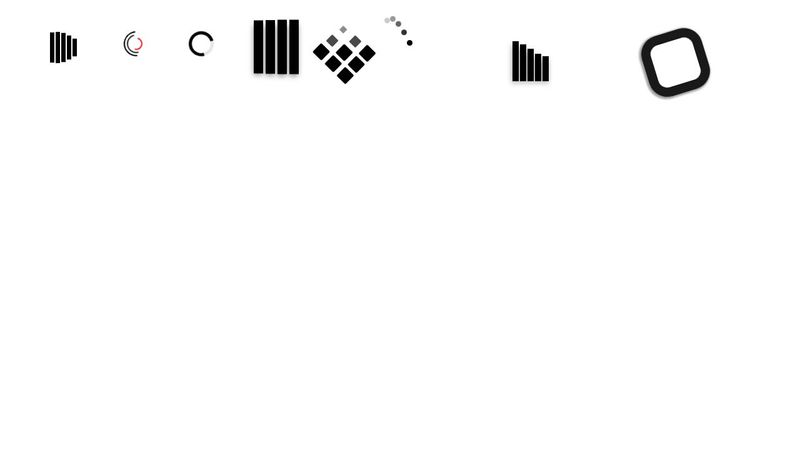 CSS loading animations image.