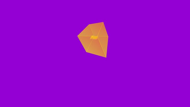 Pure CSS glass box, preserve-3d