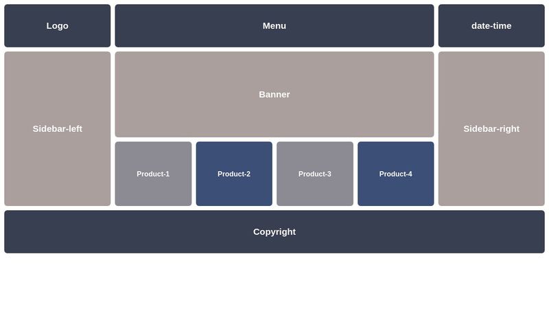CSS Layout Practice - 2