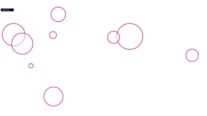 particles.js demo