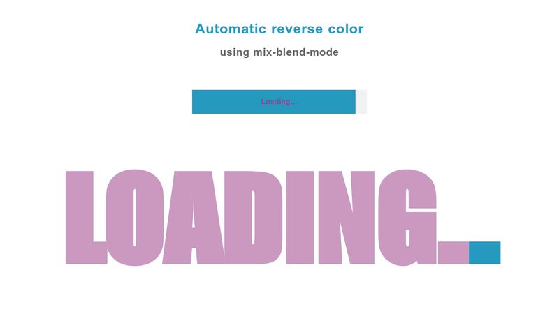 Reverse Text/Background Color In CSS