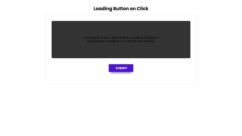Loading Button