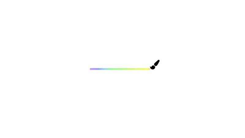 CSS Animation Brush Stroke Loader