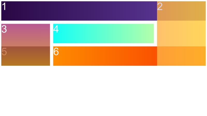 CSS Grid Overlap