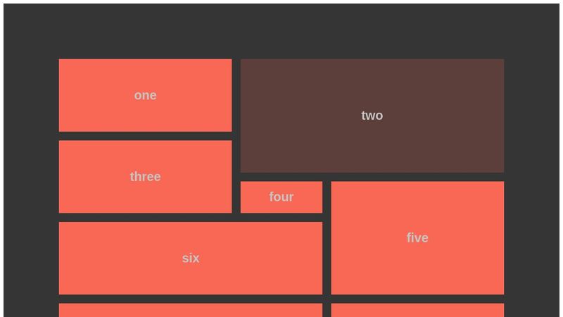 Picture Flex Layout Template