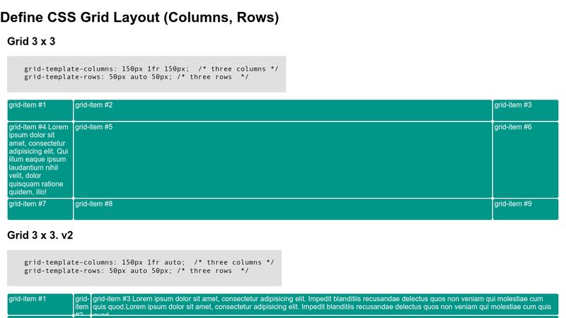 define-css-grid-layout-columns-rows