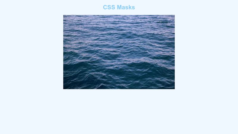 CSS Mask Example