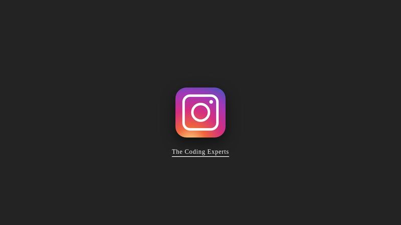 Instagram Logo using Html and CSS.