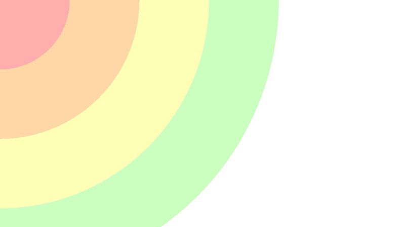 Rainbow effect CSS only