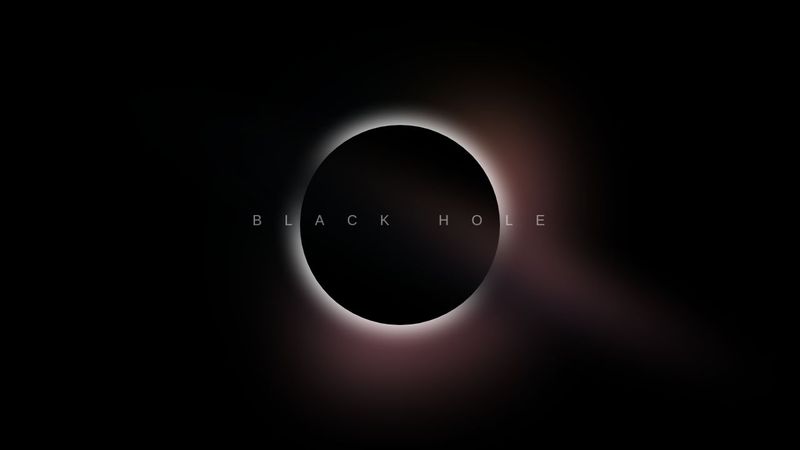 A Black Hole using some HTML & CSS