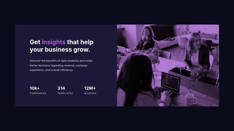 HTML & CSS Stats Card