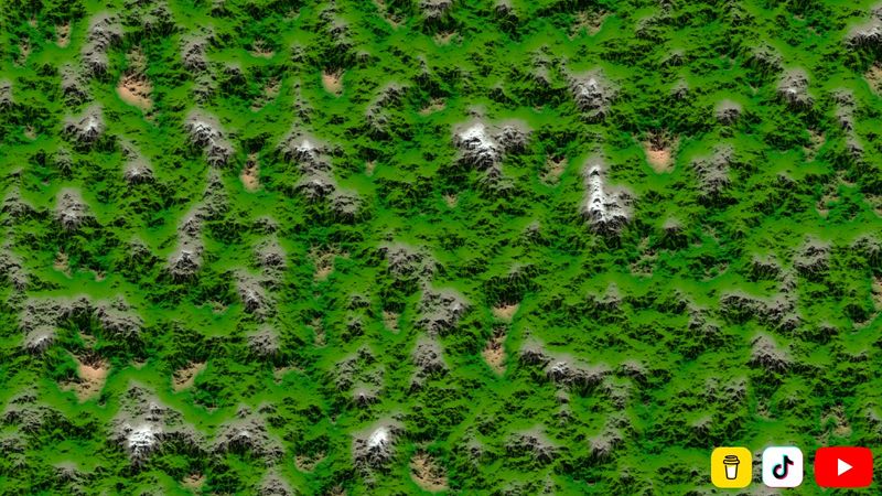 Relief Map 🏔️ (528 bytes) #PetitePatterns