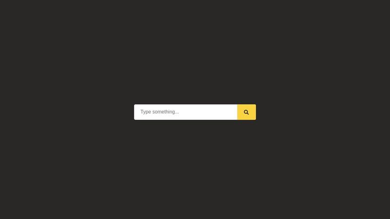 Modern Glowing Search Bar