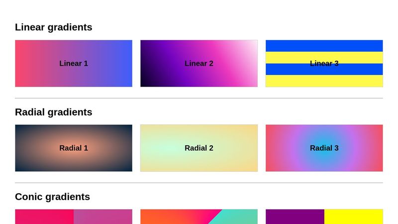 CSS Gradients Practice