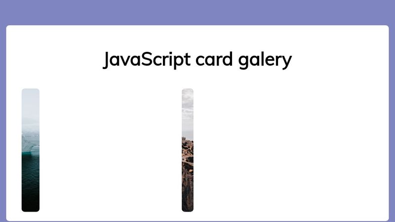 Javascript gallery