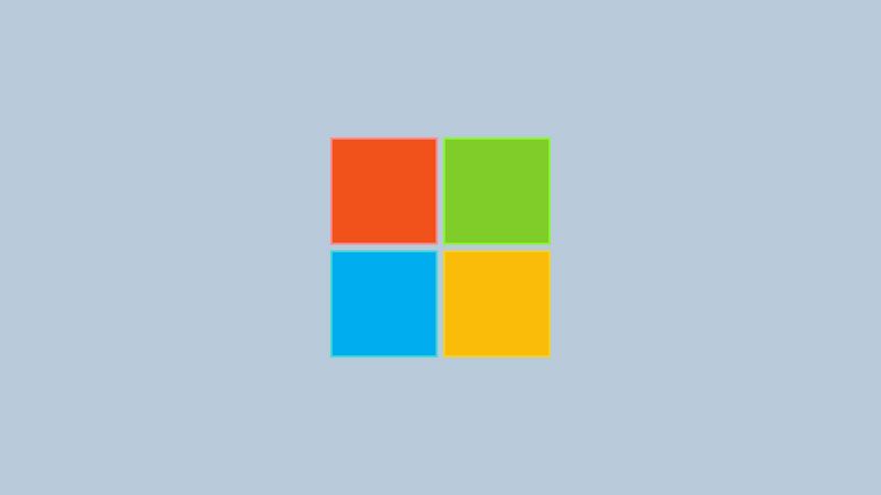 Animated Microsoft Logo